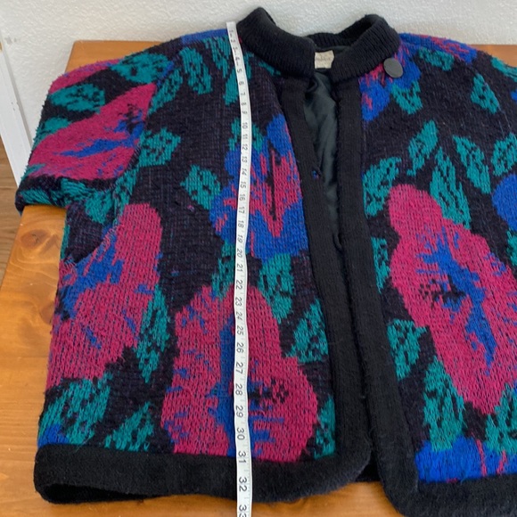 Retro 90s R. Ramblers Oversized Slouchy Sweater Jacket - Picture 16 of 16